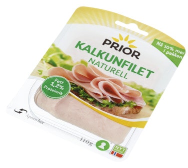 Bilde: © Prior / Oda Prior Kalkunfilet Naturell 110 g