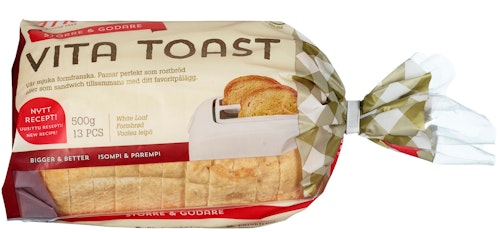 Bilde: © Fria / Kolonial.no Fria Loff Glutenfri, 500 g