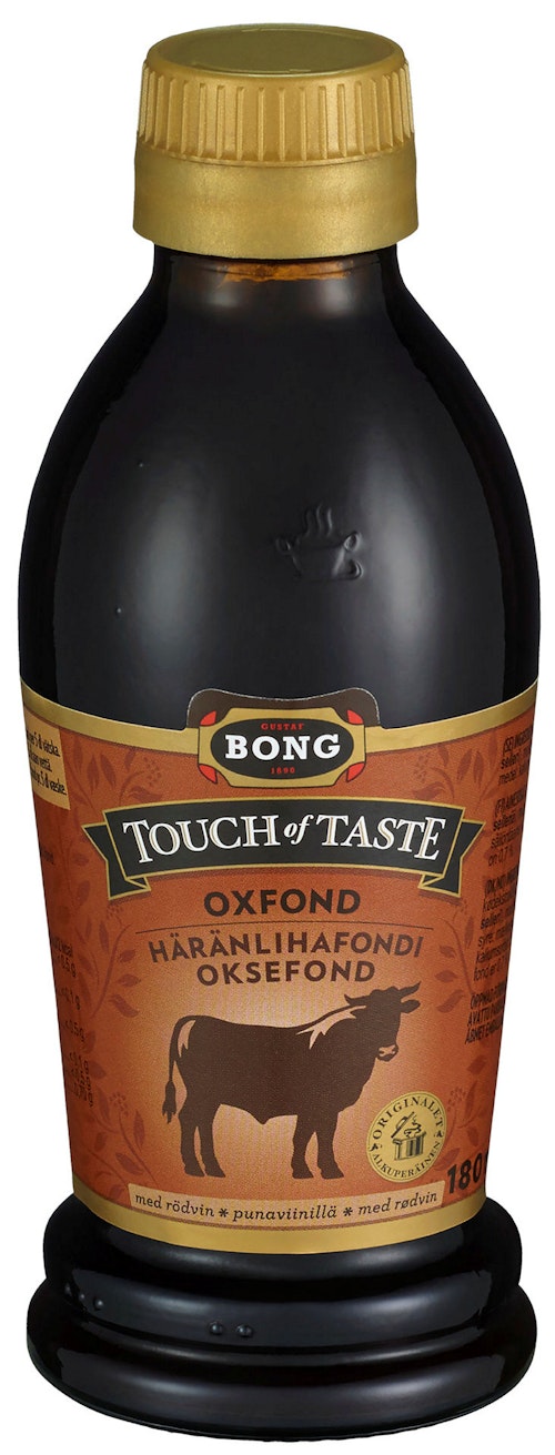 Bilde: © Touch of Taste / Oda Touch of Taste Oksefond med Rødvin 180 ml