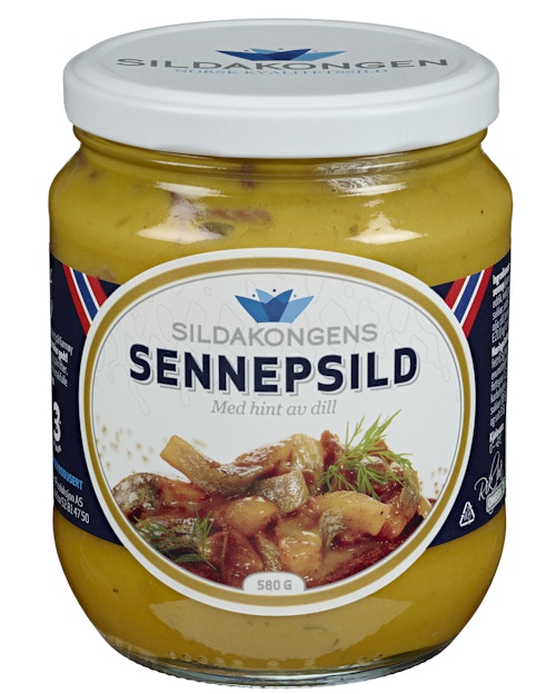 Bilde: © Sildakongen / Oda Sildakongen Sennepsild 600 g