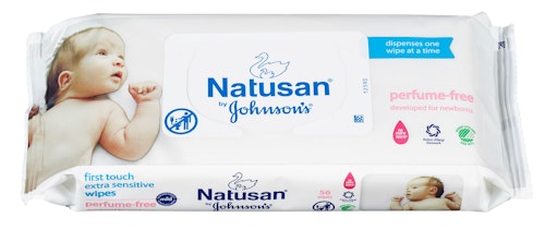 Bilde: © Natusan / Kolonial.no Natusan Wipes Uten Parfyme 56 stk