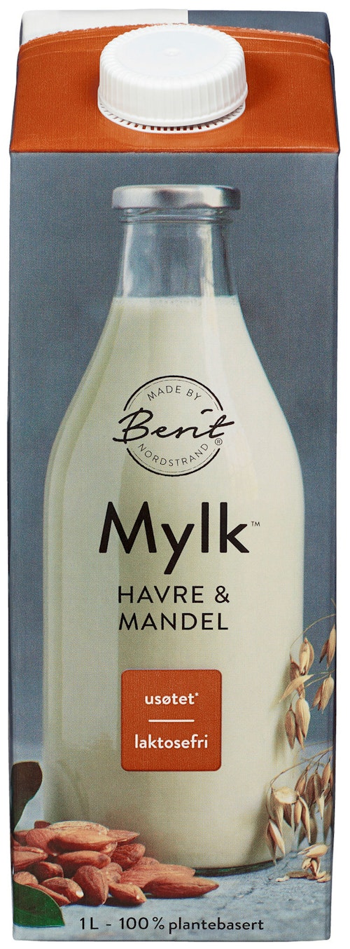 Bilde: © Berit Nordstrand / Kolonial.no Berit Nordstrand Havre & Mandelmylk 1 l