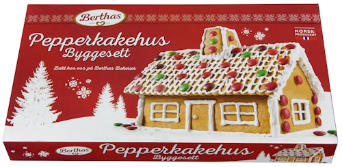 Bilde: © Berthas / Oda Berthas Pepperkakehus 380 g