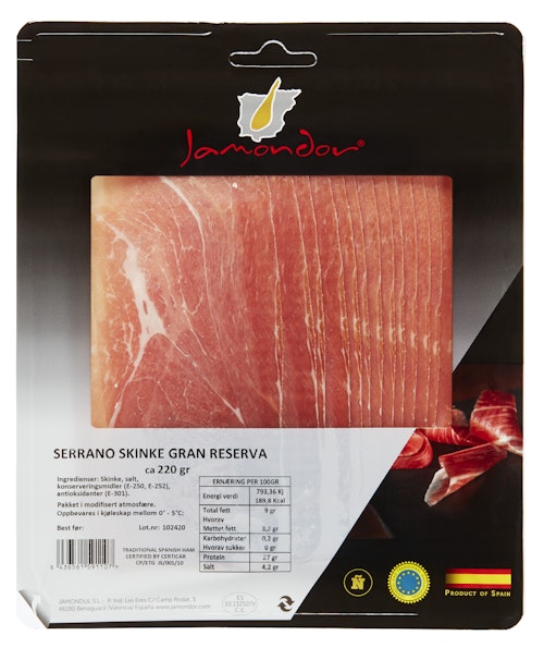 Bilde: © Jamondul / Oda Jamondul Serrano Gran Reserva