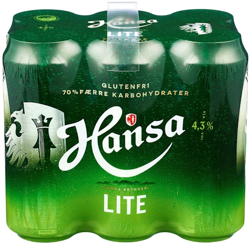 Bilde: © Hansa Borg / Oda Hansa Borg Hansa Lite 6 x 0,5l, 3 l