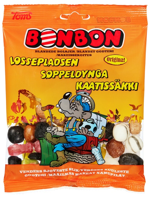 Bilde: © Bon Bon / Kolonial.no Bon Bon Søppeldynga 170 g
