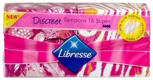 Bilde: © Libresse / Kolonial.no Libresse Tamponger Super 16 stk
