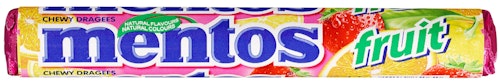 Bilde: © Mentos / Kolonial.no Mentos Mentos Fruktrull 38 g