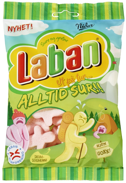 Bilde: © Nidar / Oda Nidar Laban Ut På Tur Alltid Sur 170 g
