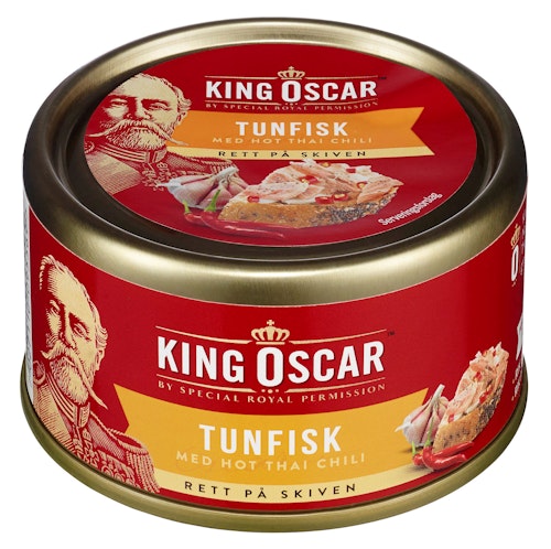 Bilde: © King Oscar / Oda King Oscar Tunfisk Thai Chili 85 g