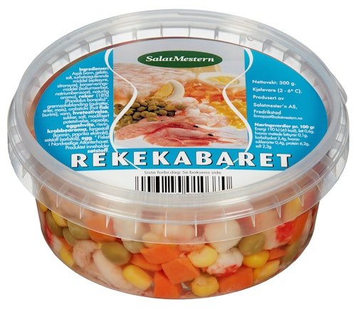 Bilde: © Salatmester'n / Kolonial.no Salatmester'n Rekekabaret 300 g