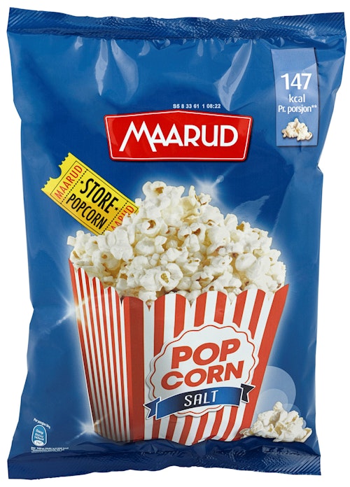 Bilde: © Maarud / Oda Maarud Popcorn Poppet 75 g