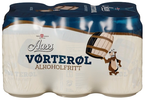 Bilde: © Aass Bryggeri / Kolonial.no Aass Bryggeri Aass Vørterøl 6x0,33l, 1,98 l