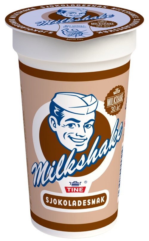 Bilde: © Tine / Kolonial.no Tine Milkshake Sjokolade 220 ml