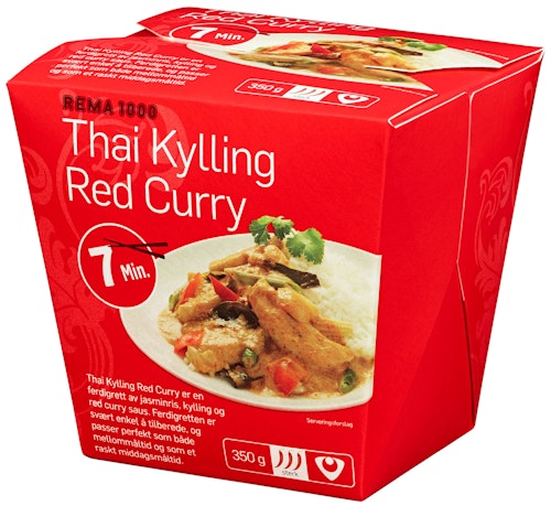 Bilde: © REMA 1000 / Kolonial.no REMA 1000 Thai Chicken Red Curry 350 g