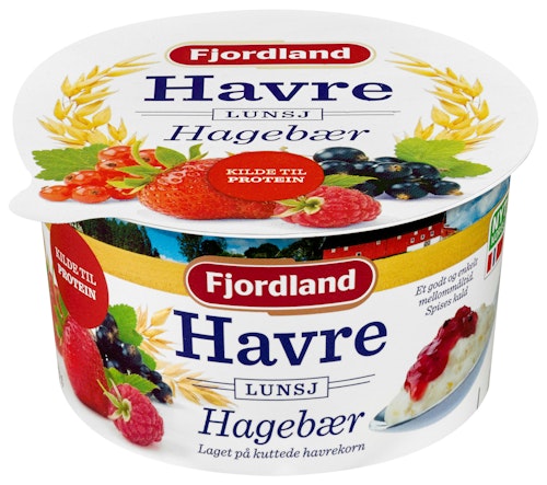 Bilde: © Fjordland / Oda Fjordland Havrelunsj med Hagebær 150 g