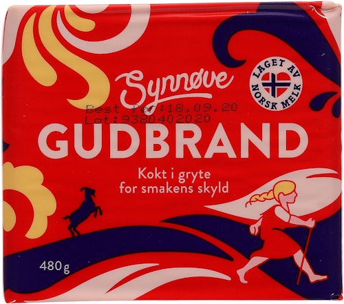 Bilde: © Synnøve / Kolonial.no Synnøve Synnøve Gudbrandsdalsost 480 g