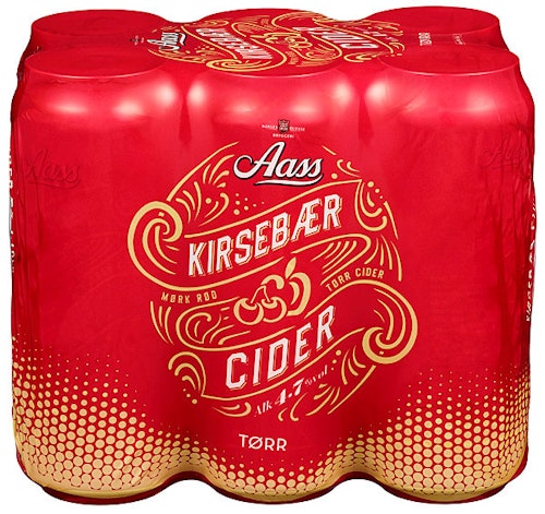 Aass Bryggeri Aass Kirsebærcider 6 x 0,5l