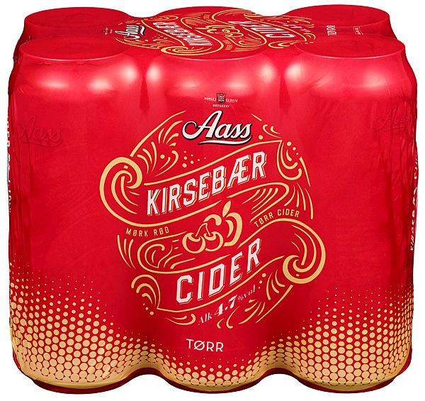 Aass Bryggeri Aass Kirsebærcider 6 x 0,5l