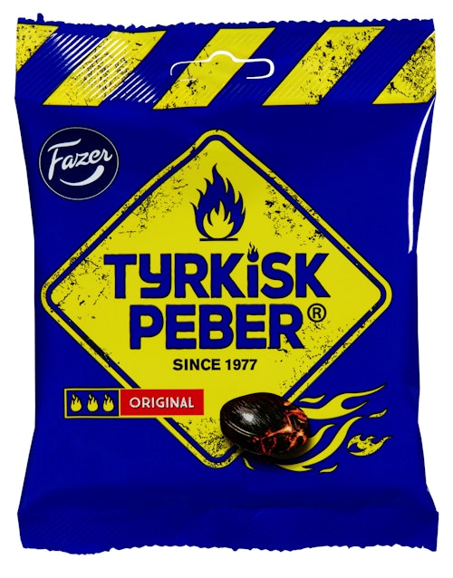 Bilde: © Fazer / Kolonial.no Fazer Tyrkisk Pepper Original, 120 g