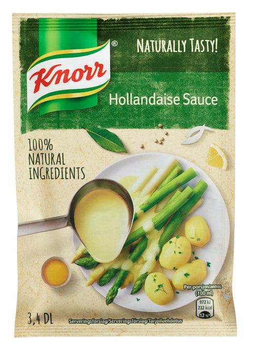 Bilde: © Knorr / Kolonial.no Knorr Hollandaisesaus 27 g