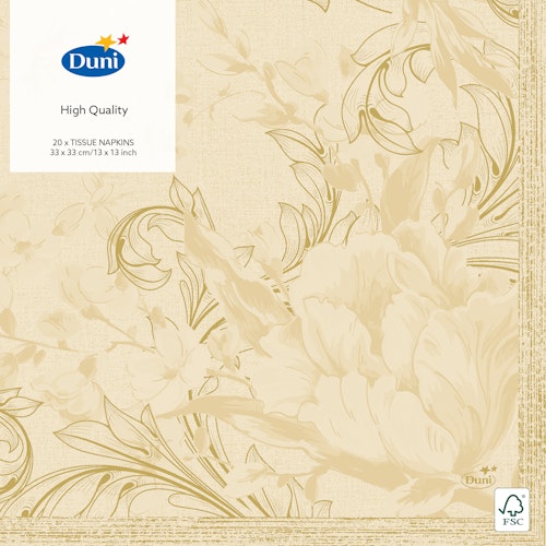 Bilde: © Duni / Oda Duni Servietter Charm 3 lag, 33x33cm