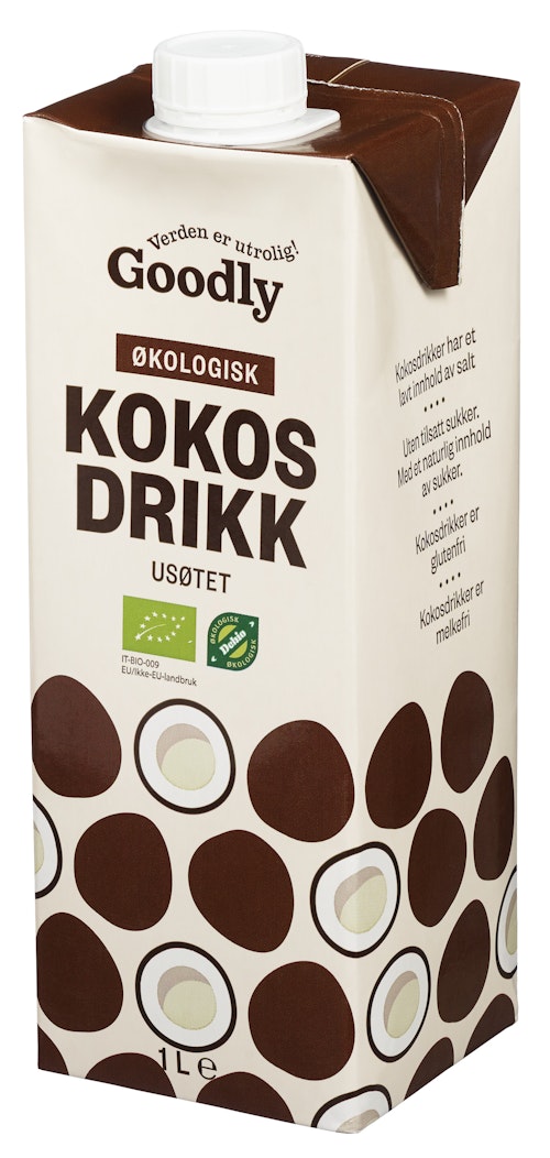 Bilde: © Goodly / Oda Goodly Kokosdrikk