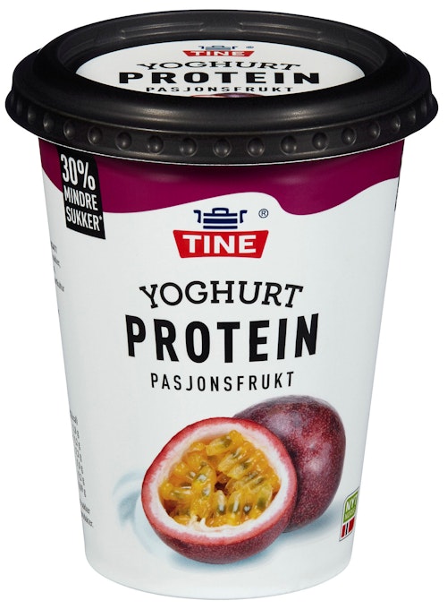 Bilde: © Tine / Oda Tine TINE Protein Yoghurt med Pasjonsfrukt 420 g