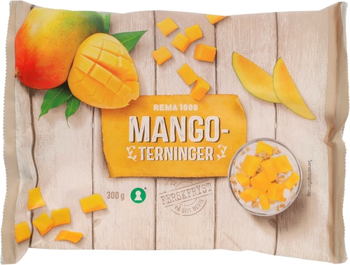 Bilde: © REMA 1000 / Oda REMA 1000 Mangoterninger Fryst 300 g