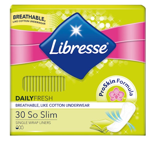 Bilde: © Libresse / Kolonial.no Libresse Truseinnlegg So Slim 30 stk