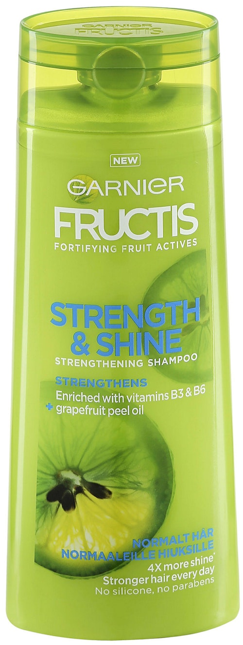 Bilde: © Garnier / Kolonial.no Garnier Shampo Strength & Shine Fructis, 250 ml