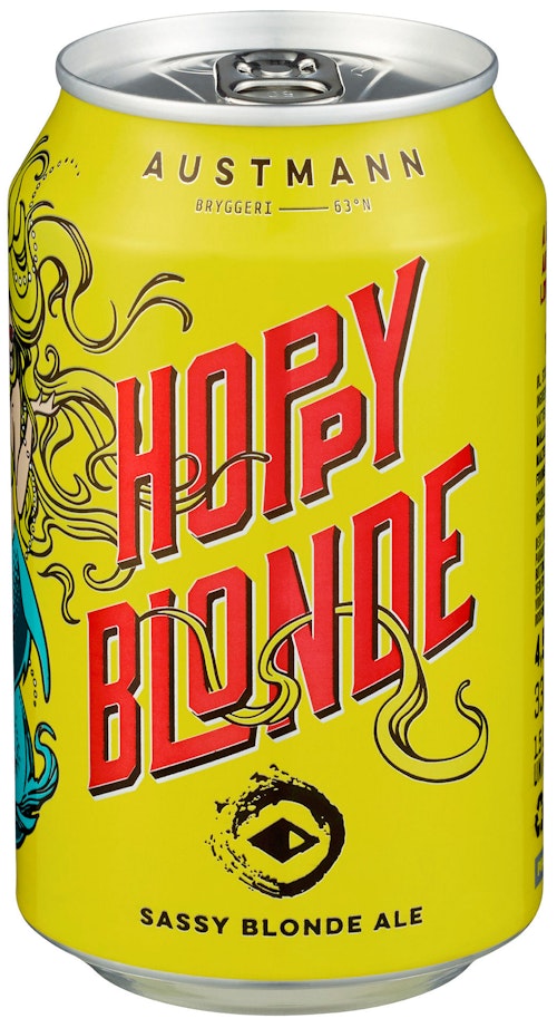 Bilde: © Austmann / Kolonial.no Austmann Hoppy Blonde 0,33 l