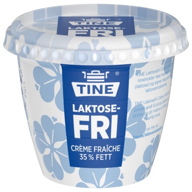Bilde: © Tine / Oda Tine TINE Crème Fraîche Laktosefri 300 g
