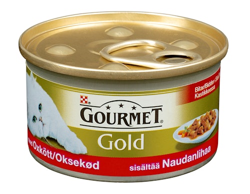 Bilde: © Gourmet Gold / Kolonial.no Gourmet Gold Gourmet Gold Oksekjøtt 85 g