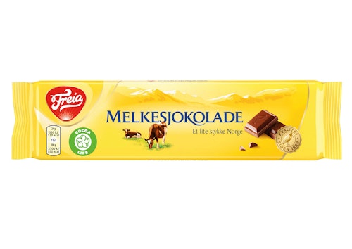 Bilde: © Freia / Kolonial.no Freia Melkesjokolade 60 g