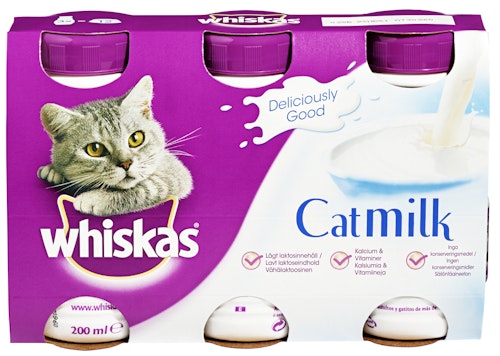 Whiskas Catmilk 3 x 200ml
