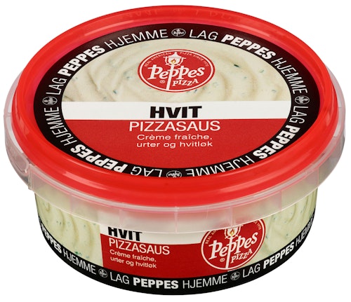 Bilde: © Peppes Pizza / Kolonial.no Peppes Pizza Peppes Hvit Pizzasaus 140 g