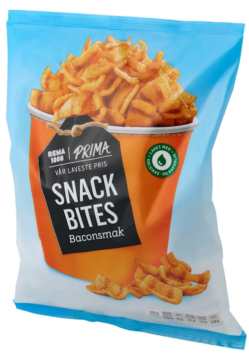 Bilde: © Prima / Oda Prima Snack Bites 170 g