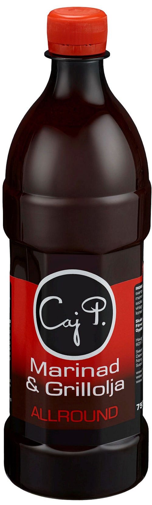 Bilde: © Caj P / Kolonial.no Caj P Marinade & Grillolja Allround 750 ml