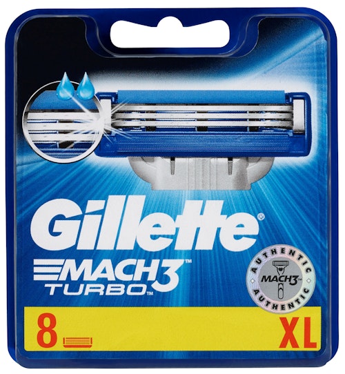 Bilde: © Gillette / Kolonial.no Gillette Barberblader Mach 3 8 stk