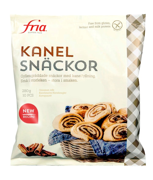 Bilde: © Fria / Oda Fria Kanelsnurrer Glutenfri