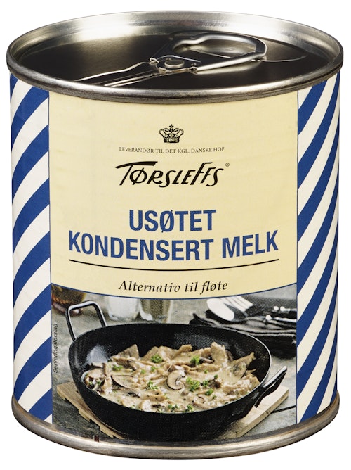 Tørsleffs Usøtet kondensert melk 320 g