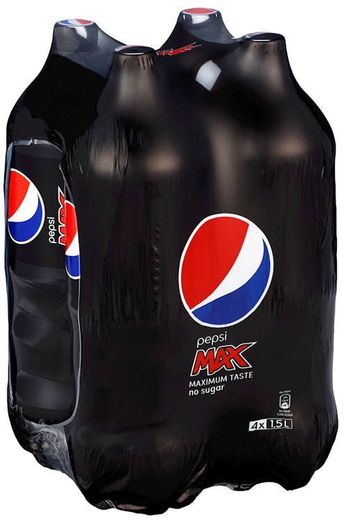 Bilde: © PepsiCo / Kolonial.no PepsiCo Pepsi Max 4x1,5l, 6 l