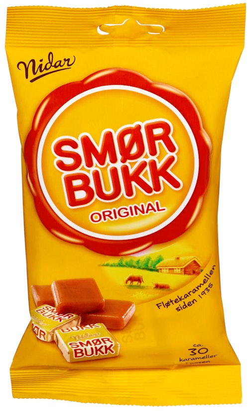 Bilde: © Nidar / Kolonial.no Nidar Smørbukk 150 g