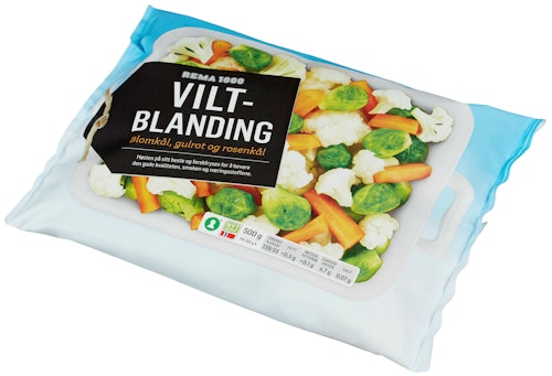 Bilde: © REMA 1000 / Kolonial.no REMA 1000 Viltblanding 500 g