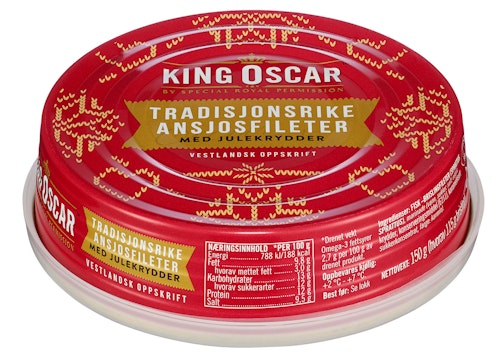 Bilde: © King Oscar / Oda King Oscar Juleansjosfileter