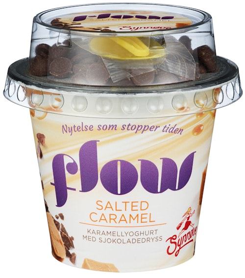 Bilde: © Synnøve / Kolonial.no Synnøve Flow Salted Caramel 110 g