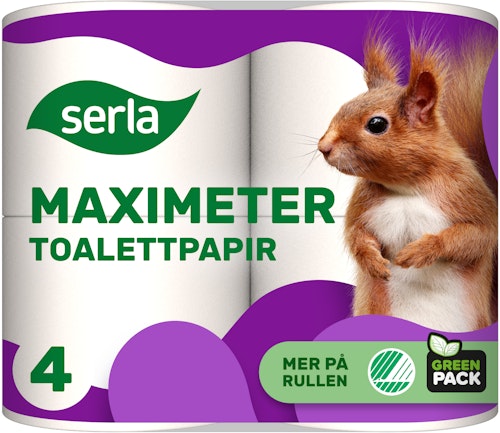 Bilde: © Serla / Oda Serla Maximeter Toalettpapir