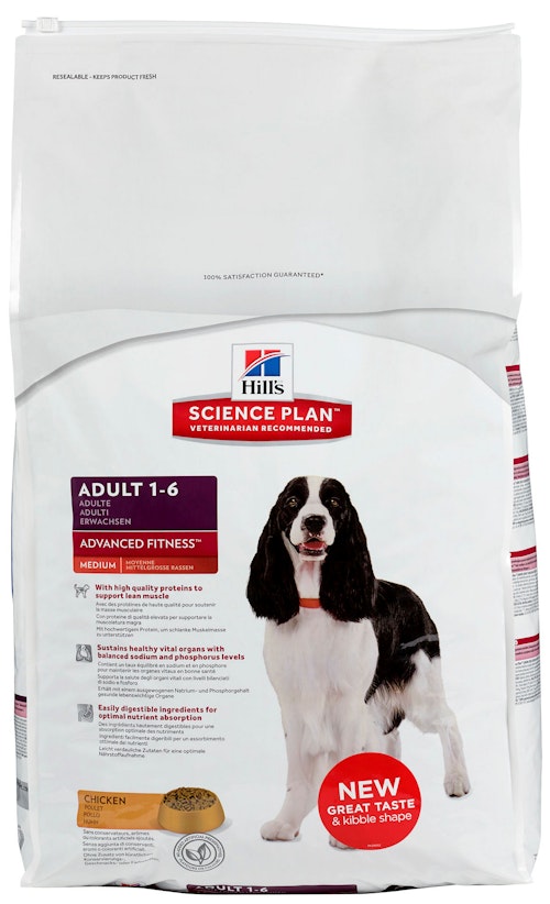 Hills Science Plan Canine Adult Advanced Fitness Medium with Chicken