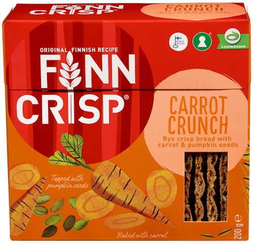 Bilde: © Finn Crisp / Kolonial.no Finn Crisp Carrot Crunch 200 g